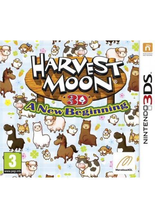 Harvest Moon 3D - A New Beginning 3DS (Used)