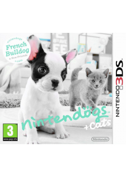 Nintendogs + Cats - French Bulldog & New Friends 3DS (Used)