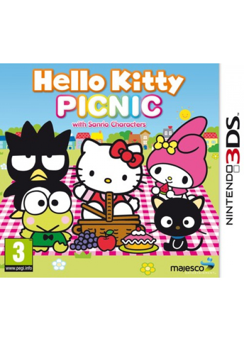 Hello Kitty Picnic with Sanrio Characters 3DS (Used)