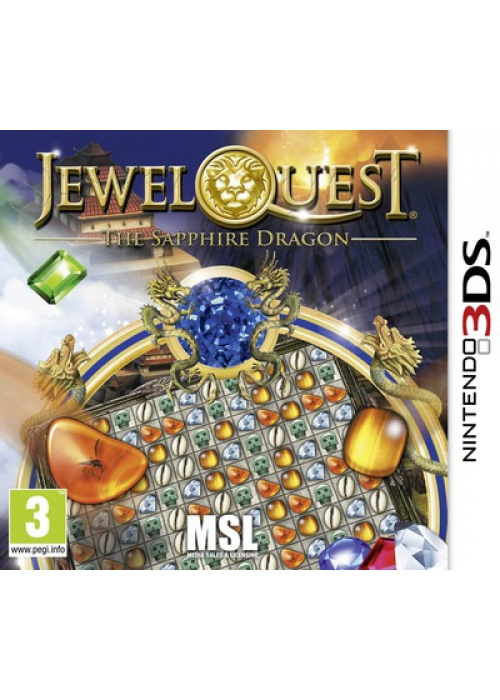 Jewel Quest - The Sapphire Dragon 3DS (Used)