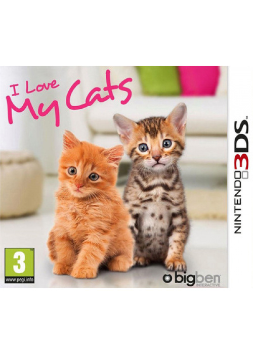 I Love My Cats 3DS (Used)