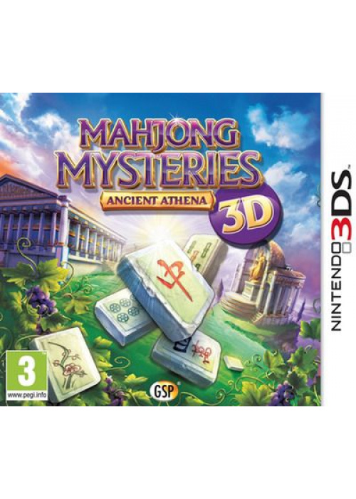 Mahjong Mysteries - Ancient Athena 3D 3DS (Used)