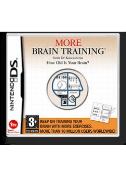 More Brain Training from Dr Kawashima - How Old Is Your Brain? Nintendo DS (Used)