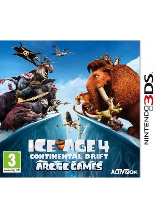 Ice Age 4 - Continental Drift - Arctic Games 3DS (Used)
