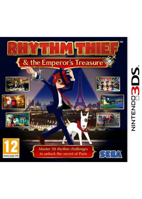 Rhythm Thief & the Emperor's Treasure 3DS (Used)