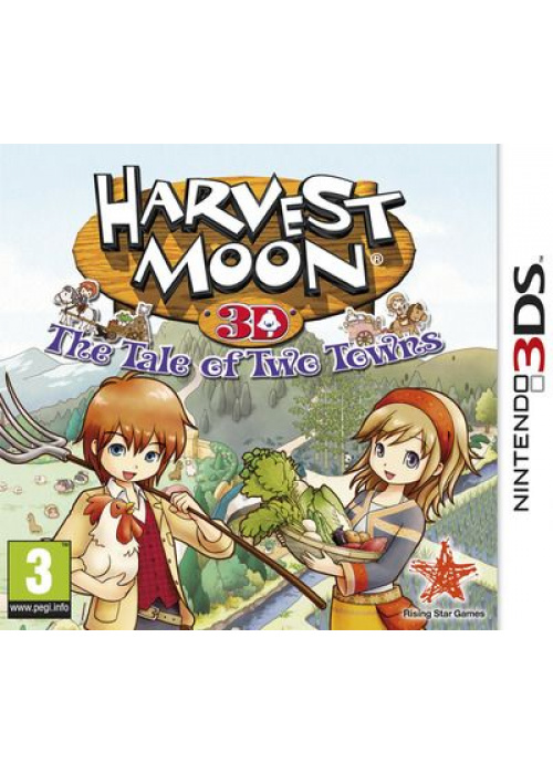 Harvest Moon 3D - The Tale of Two Towns 3DS (Used)