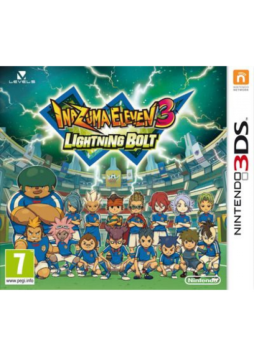 Inazuma Eleven 3 - Lightning Bolt 3DS (Used)