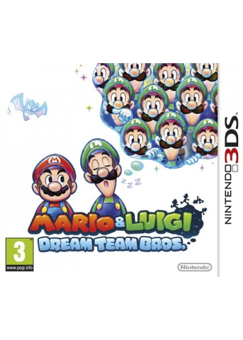 Mario & Luigi - Dream Team Bros. 3DS (Used) (GAME ONLY)