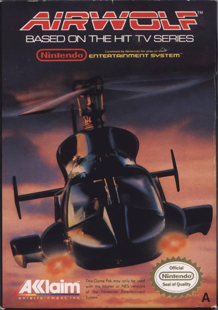 Airwolf NES (Used)