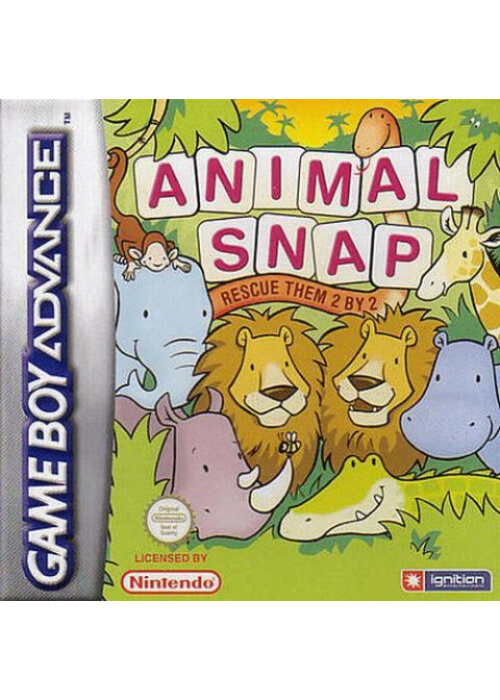 Animal Snap - Rescue Them 2 by 2 Game Boy Advance (Used)