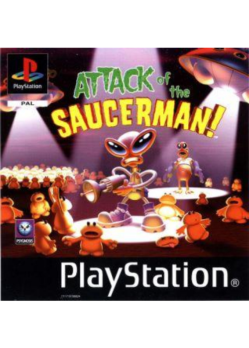 Attack of the Saucerman! PS1 (Used)