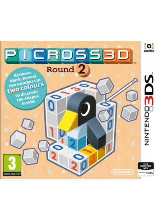 Picross 3D Round 2 3DS (Used)