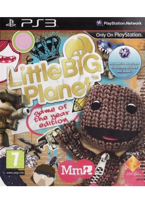 LittleBigPlanet (Game of the Year Edition) PS3 (Used)