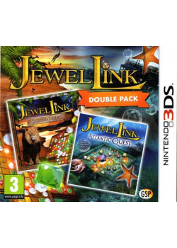 Jewel Link Double Pack - Safari Quest and Atlantic Quest 3DS (Used)