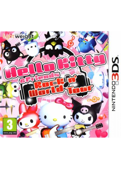 Hello Kitty & Friends - Rockin' World Tour 3DS (Used)