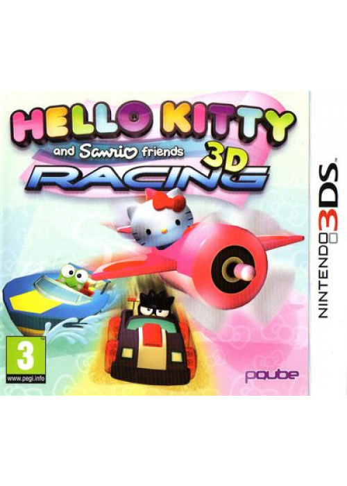 Hello Kitty and Sanrio Friends 3D Racing 3DS (Used)