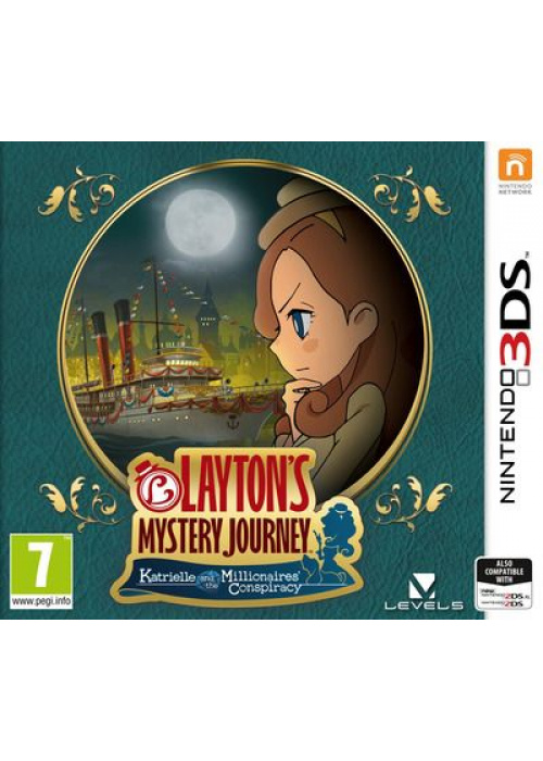 Layton's Mystery Journey Katrielle and the Millionaires' Conspiracy 3DS (Used)