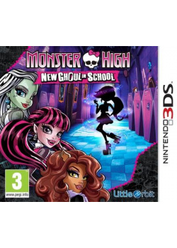 Monster High - New Ghoul in School 3DS (Used)