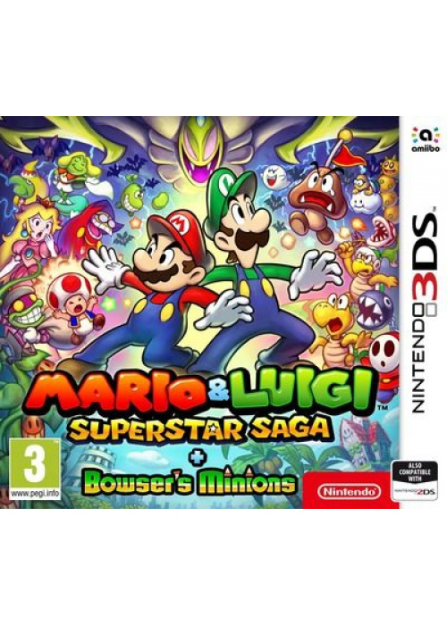 Mario & Luigi Superstar Saga + Bowser's Minions 3DS (Used)