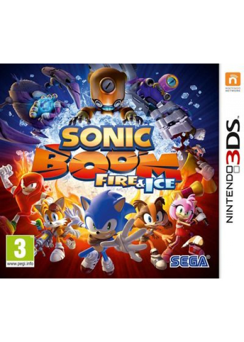 Sonic Boom Fire & Ice 3DS (Used)
