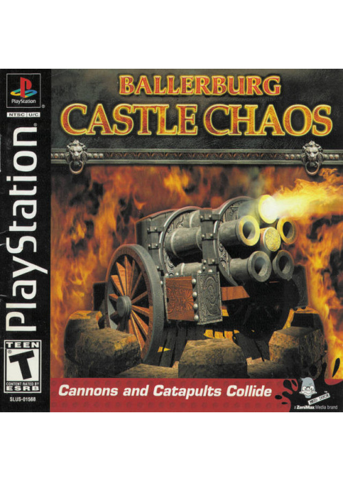 Ballerburg - Cannons & Catapults PS1 (Used)