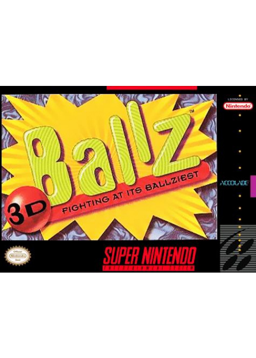 Ballz 3D - Fighting at Its Ballziest SNES (Used)