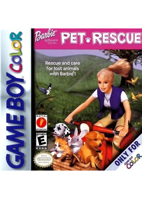 Barbie - Pet Rescue Game Boy Color (Used)