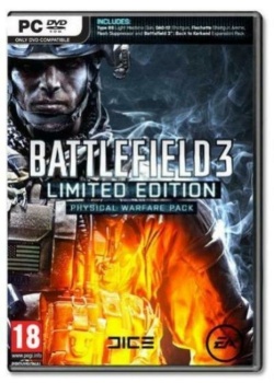 Battlefield 3 Limited Edition Physical Warfare Pack PC (Used)