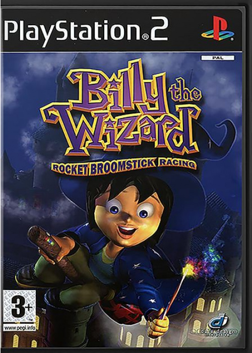 Billy the Wizard - Rocket Broomstick Racing PS2 (Used)