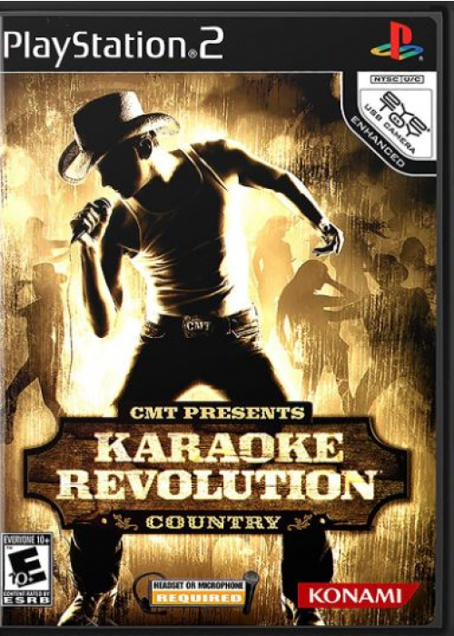 CMT Presents - Karaoke Revolution - Country PS2 (Used)