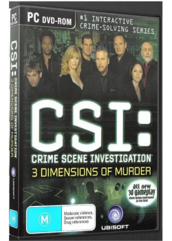 CSI Crime Scene Investigation 3 Dimensions Of Murder PC (Used)