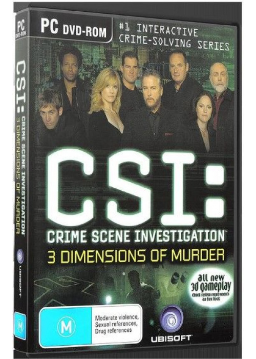 CSI Crime Scene Investigation 3 Dimensions Of Murder PC (Used)