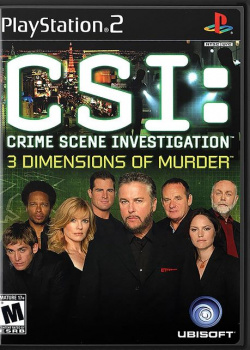 CSI - Crime Scene Investigation - 3 Dimensions of Murder PS2 (Used)
