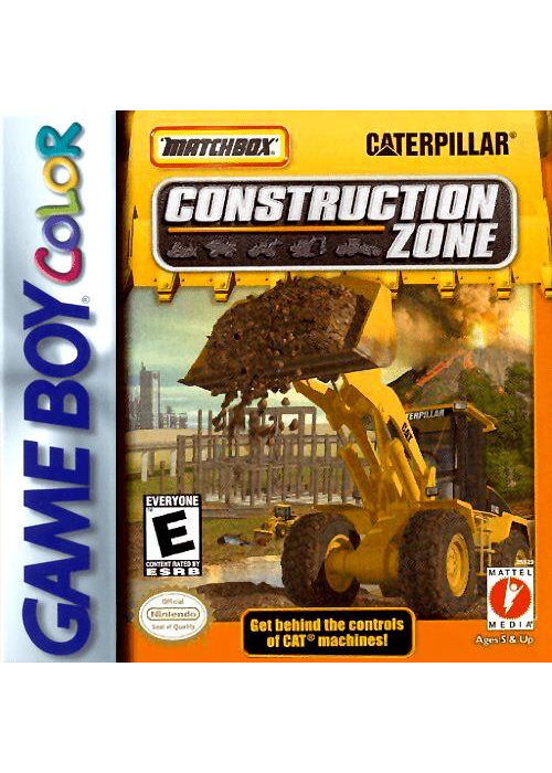 Caterpillar Construction Zone Game Boy Color (Used)