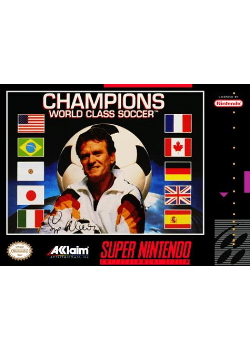 Champions - World Class Soccer SNES (Used)