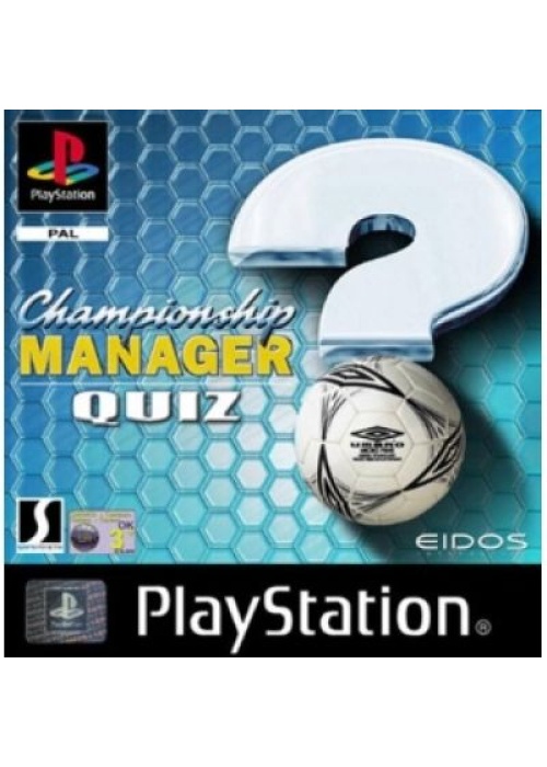 Championship Manager Quiz PS1 (Used)