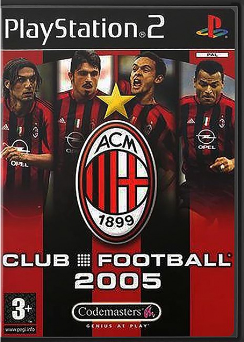 Club Football 2005 - AC Milan PS2 (Used)