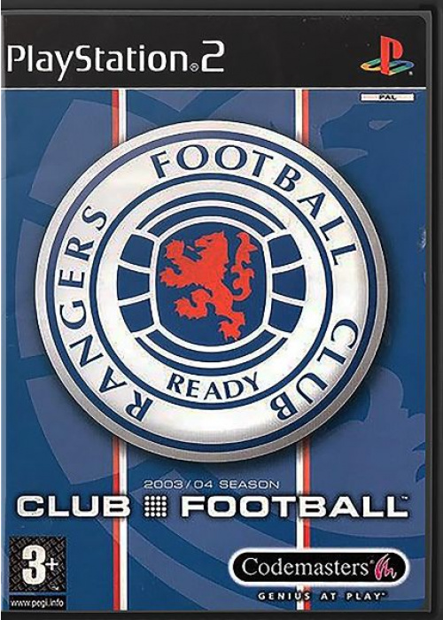 Club Football - Rangers FC PS2 (Used)