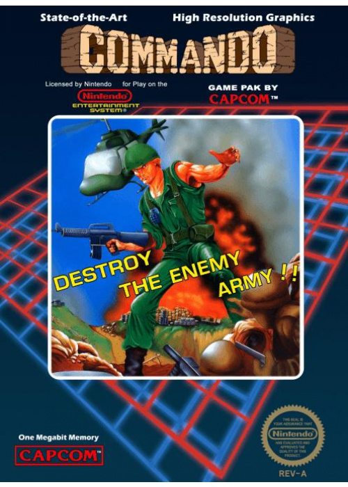 Commando NES (Used)