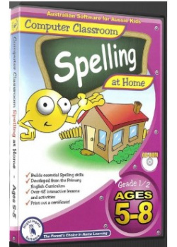 Computer Classroom Spelling At Home Ages 58 PC (Used)