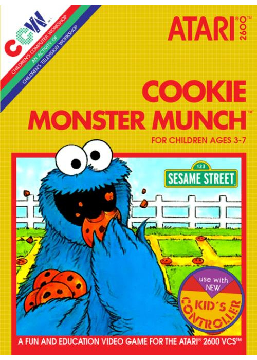 Cookie Monster Munch Atari 2600 (Used)