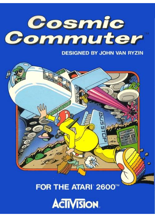Cosmic Commuter Atari 2600 (Used)