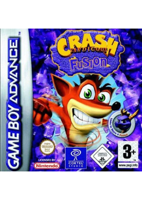 Crash Bandicoot Fusion Game Boy Advance (Used)