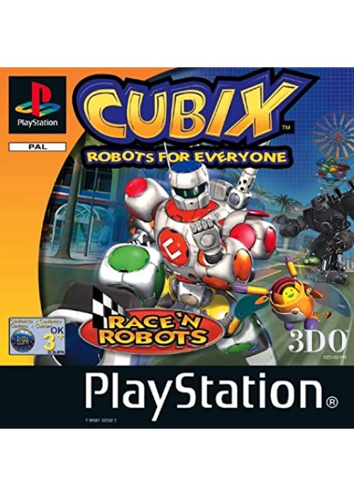 Cubix - Robots for Everyone - Race'n Robots PS1 (Used)