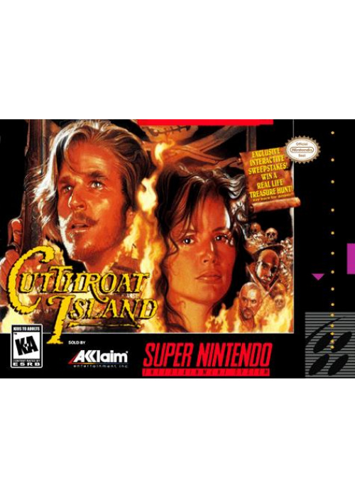 Cutthroat Island SNES (Used)