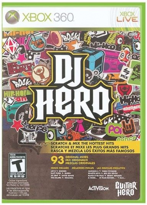 DJ Hero XBOX 360 (Used)