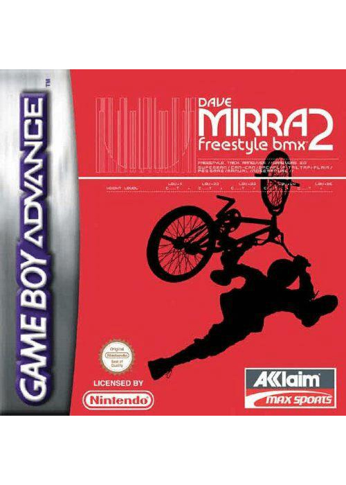 Dave Mirra Freestyle BMX 2 Game Boy Advance (Used)