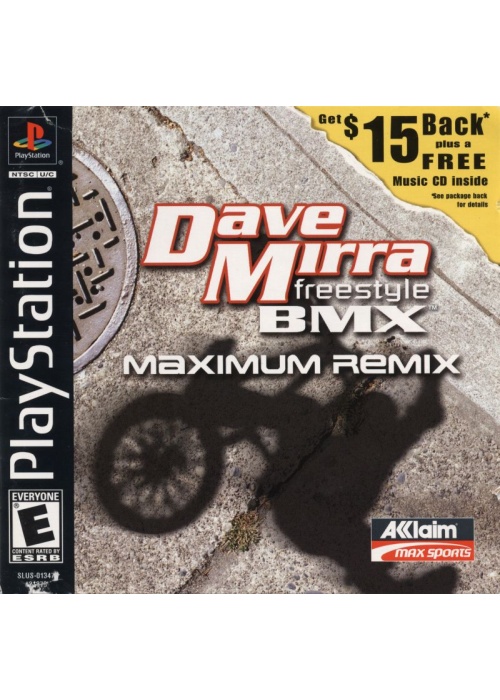 Dave Mirra Freestyle BMX - Maximum Remix PS1 (Used)