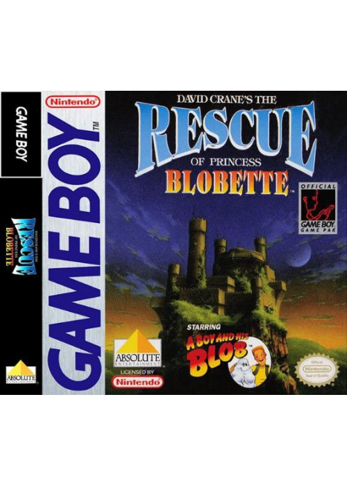 David Crane's The Rescue of Princess Blobette Game Boy (Used)