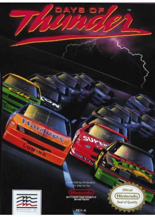 Days of Thunder NES (Used)